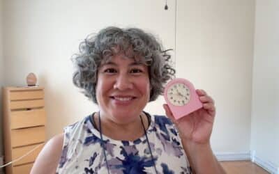 Old Woman at Peace with Not Having Children